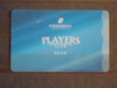 Card PLAYERS CLUB BLUE - INTERNATIONAL HOTEL CASINO &amp;amp; TOWER SUITES - foto