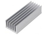Radiator Extrudat cu Aripioare 100mm x 36.8mm