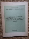 NOTIUNI DE ANATOMIE TOPOGRAFICA A CAPULUI SI GATULUI SI DE ANATOMIE ORALA - VICTOR NIMIGEAN