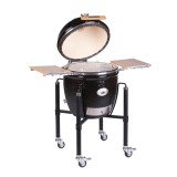 STARTER SET Grill ceramic cu carbuni CLASSIC PRO-Serie 2.0 negru, Monolith Essential GrillCooking