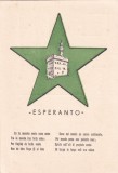 FILATELIE TEMATICA - CARTE POSTALA ITALIA ESPERANTO