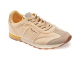 Cumpara ieftin Pantofi sport PEPE JEANS bej, ONCE TWILL, din material textil