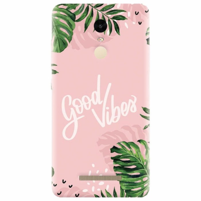 Husa silicon pentru Xiaomi Remdi Note 3, Good Vibes