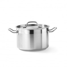 Oala/Cratita Cu Capac, 23.50 Lit, 36X(H)23 Mm, Inox, Potrivita Si Pentru Uz Profesional, 831700 foto