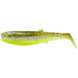 Shad Savage Gear Cannibal, Green Pearl Yellow, 6.8cm, 3g, 5buc/pac