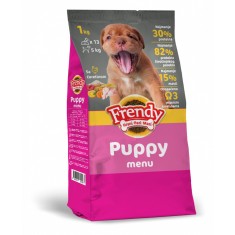 FRENDY Puppy 10Kg- Hrana uscata pentru cainii tineri. Amestec complet pentru toate rasele, toate taliile. -10 kg