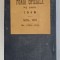 CAILE FERATE ROMANE , FOAIA DE CALCUL C.F.R. , NUMERELE 1709 - 1759 , VOLUMUL XIV , 1946