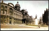 MAREA BRITANIE 1959 - CARTE POȘTALĂ CIRCULATĂ - VICTORIA SQUARE - BIRMINGHAM - EXPEDIATĂ &Icirc;N UNGARIA (C36)
