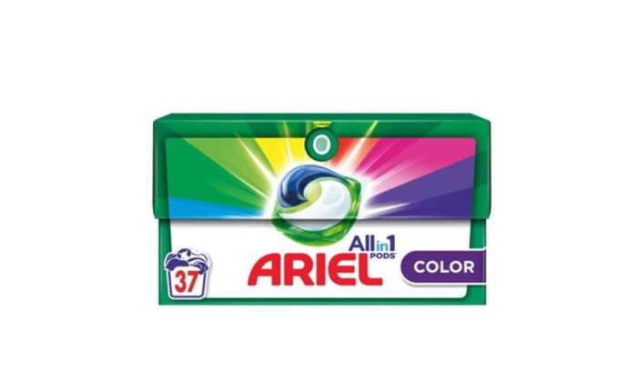 Detergent Capsule ARIEL All in One, Color, 37 capsule