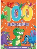 Cumpara ieftin 100 de dinozauri. Descopera si coloreaza!/***