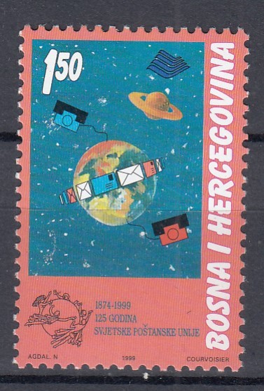 BOSNIA HERTEGOVINA 1999 ZIUA MONDIALA A POSTEI MNH