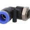 Racord push-in unghiular G 1/4 PBT 0-60&deg;C