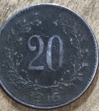 MNDSTR AUT202 - Austro-Ungaria - 20 heller 1916