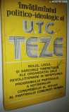 Invatamantul politico-ideologic al UTC Teze - 1986