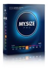 Prezervative MY SIZE PRO Latex 57mm, 3 Bucati - Potrivire Perfecta, Senzatie Naturala, Sigure