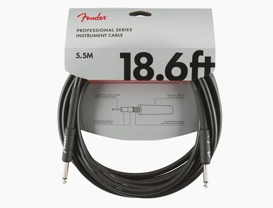 Cablu Fender Professional Instr. 18.6&quot; Black