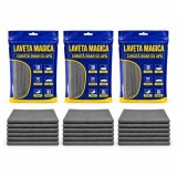 Cumpara ieftin Set 15 lavete magice din microfibră DEPOX&reg;, 38 &times; 29 cm, gri