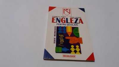 ENGLEZA PENTRU SCOLARI TESTE REZOLVATE CORNELIU VASILE R0 foto