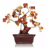 Cumpara ieftin Pom cu Pietre Semipretioase - Carneol SS88E 18,5cm