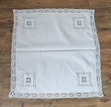 FATA DE MASA VINTAGE DIN MATERIAL SINTETIC CU MODEL CROSET