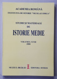 STUDII SI MATERIALE DE ISTORIE MEDIE , VOLUMUL XVIII , 2000