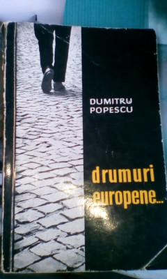 Drumuri Europene de Dumitru Popescu 1963 foto