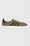 Cumpara ieftin adidas Originals sneakers din piele &icirc;ntoarsă Gazelle culoarea maro, ID3190