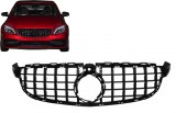 Grila Centrala Mercedes C-Class C63 W205 Sedan S205 T-Modell A205 Cabriolet C205 Coupe (03.2018-2020) GTR Panamericana Negru Lucios