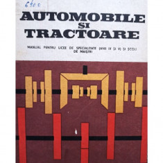 M. Constantinescu - Automobile si tractoare (1974)