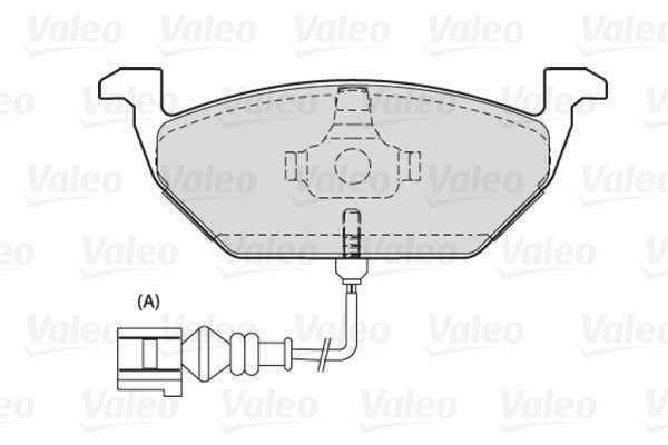 VALEO 301332 FIRST set placute frana,frana disc