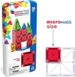 Set Constructie Magnetic Mini 30 Piese cu Cutie Metalica de Transport