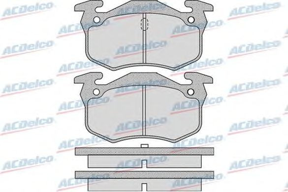 Placute frana spate Renault 21 , Laguna 1, Safrane, Originale 7701203969 Kft Auto