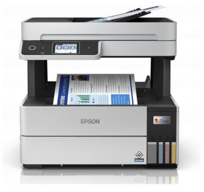 Multifunctional inkjet color epson ecotank ciss l6490 dimensiune a4 (printarecopiere scanare fax) printare borderless viteza foto