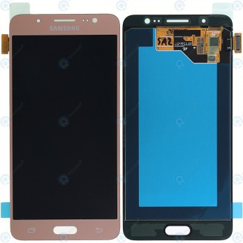 Samsung Galaxy J5 2016 (SM-J510F) Modul display LCD + Digitizer roz GH97-19466D GH97-18792D foto