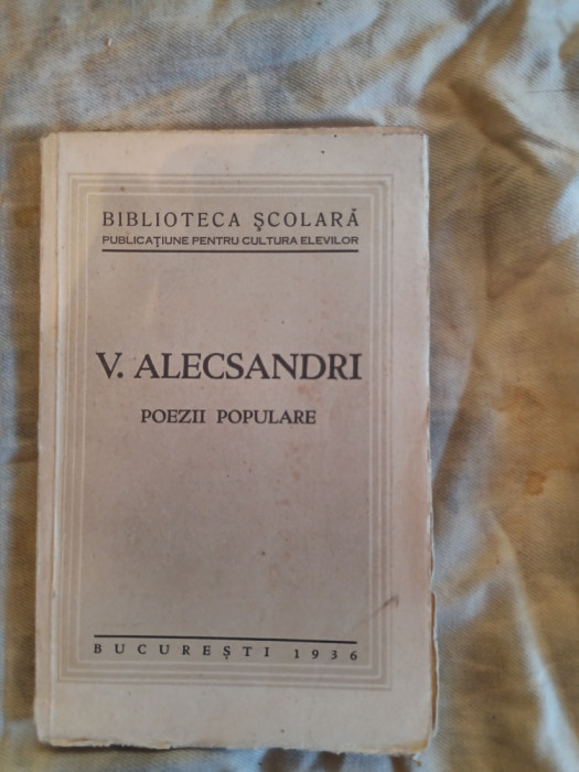 Poezii populare-Vasile Alecsandri