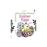 First Magic Painting Easter Eggs