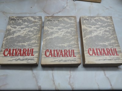 Calvarul - Alexei Toltoi 3 volume foto