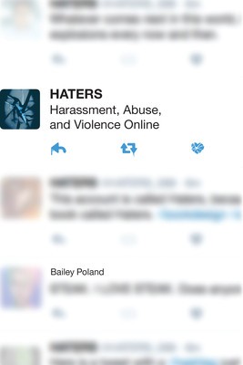 Haters: Harassment, Abuse, and Violence Online