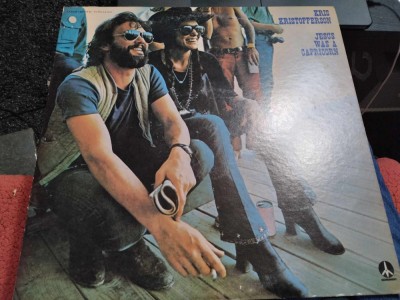 Vinil &amp;quot;Japan Press&amp;quot; Kris Kristofferson &amp;ndash; Jesus Was A Capricorn Quadraphonic (EX) foto