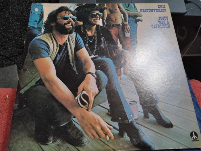 Vinil &quot;Japan Press&quot; Kris Kristofferson &ndash; Jesus Was A Capricorn Quadraphonic (EX)