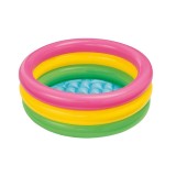 Piscina gonflabila pentru Bebelusi, 61x22cm, Vinil, Multicolor, 28l, ATU-V1068, Rotund