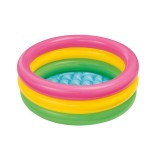 Piscina gonflabila pentru Bebelusi, 61x22cm, Vinil, Multicolor, 28l, ATU-V1068