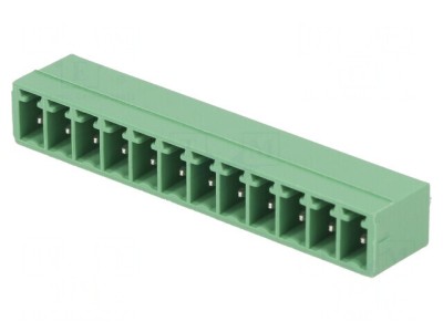Regletă de conexiuni deconectabilă 12 piste 3,81mm drept foto