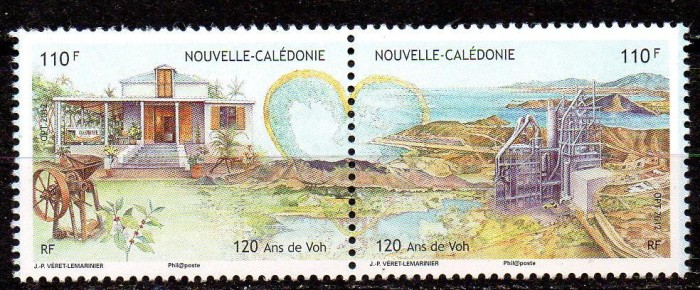 NOUA CALEDONIE 2012, Aniversari, serie neuzată, MNH