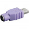 Adaptor Goobay USB tata la PS2 mama violet