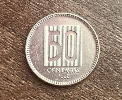 C50 - Moneda foarte veche - Ecuador - 50 centavos - 1988 foto