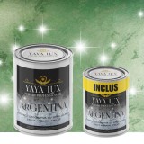 Vopsea Decorativă de Lux Argentina &ndash; Verde Inchis | Pachet 3L (2L + 1L), Efect 3D Stelat-Toro Decor