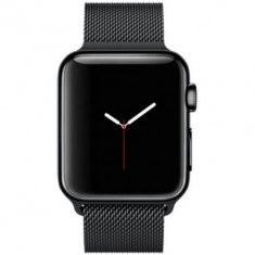 Apple Watch 2 42mm Stainless Steel Case, Milanese Loop foto