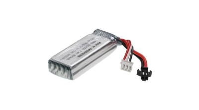 Instrument de modelism VHWB, baterie RC - 850 mAh 7.4 V Li-polimer, SM-2P foto