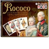 Set carti de joc de lux 2 x 55, Rococo